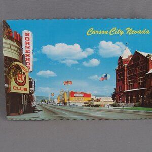 Vintage Postcard - Carson City Nevada - Continental Card